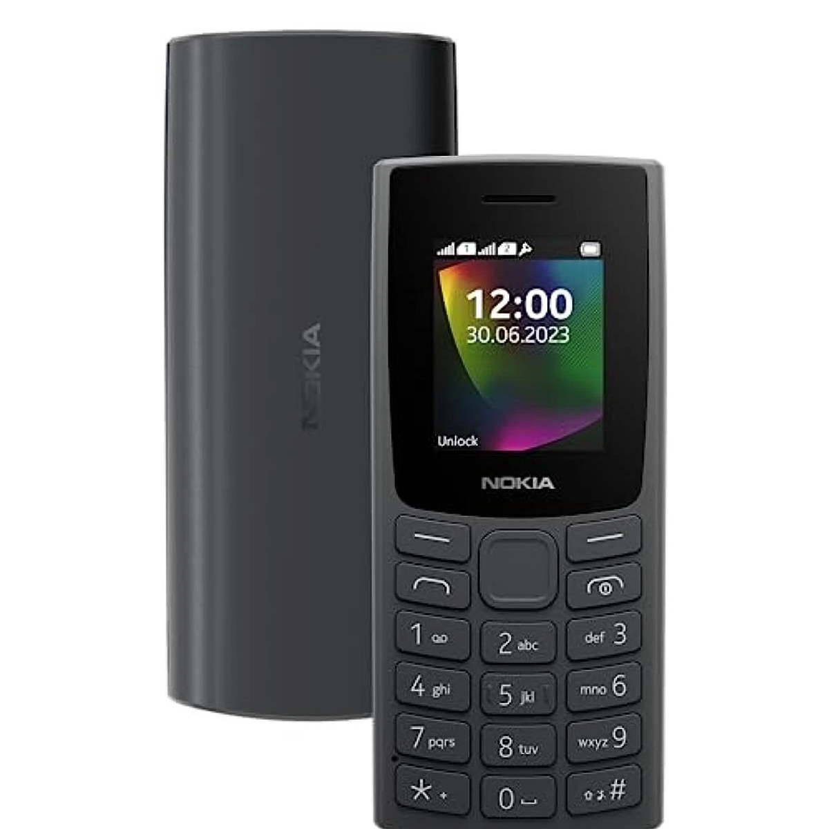 Nokia 106 (2023) Dual-SIM Schwarz