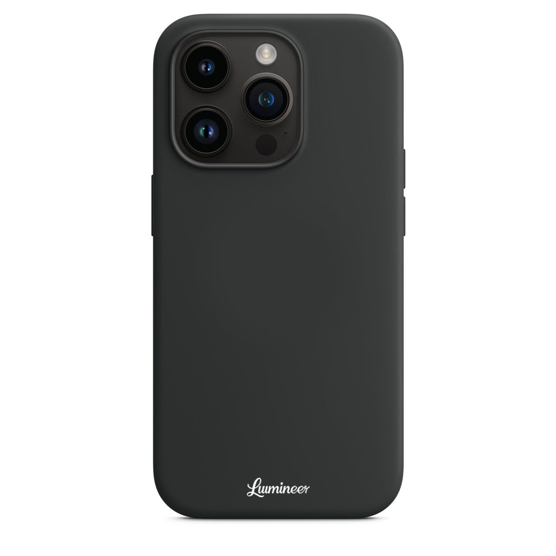Lumineer Silikonhülle für iPhone 14 Pro – Night Black