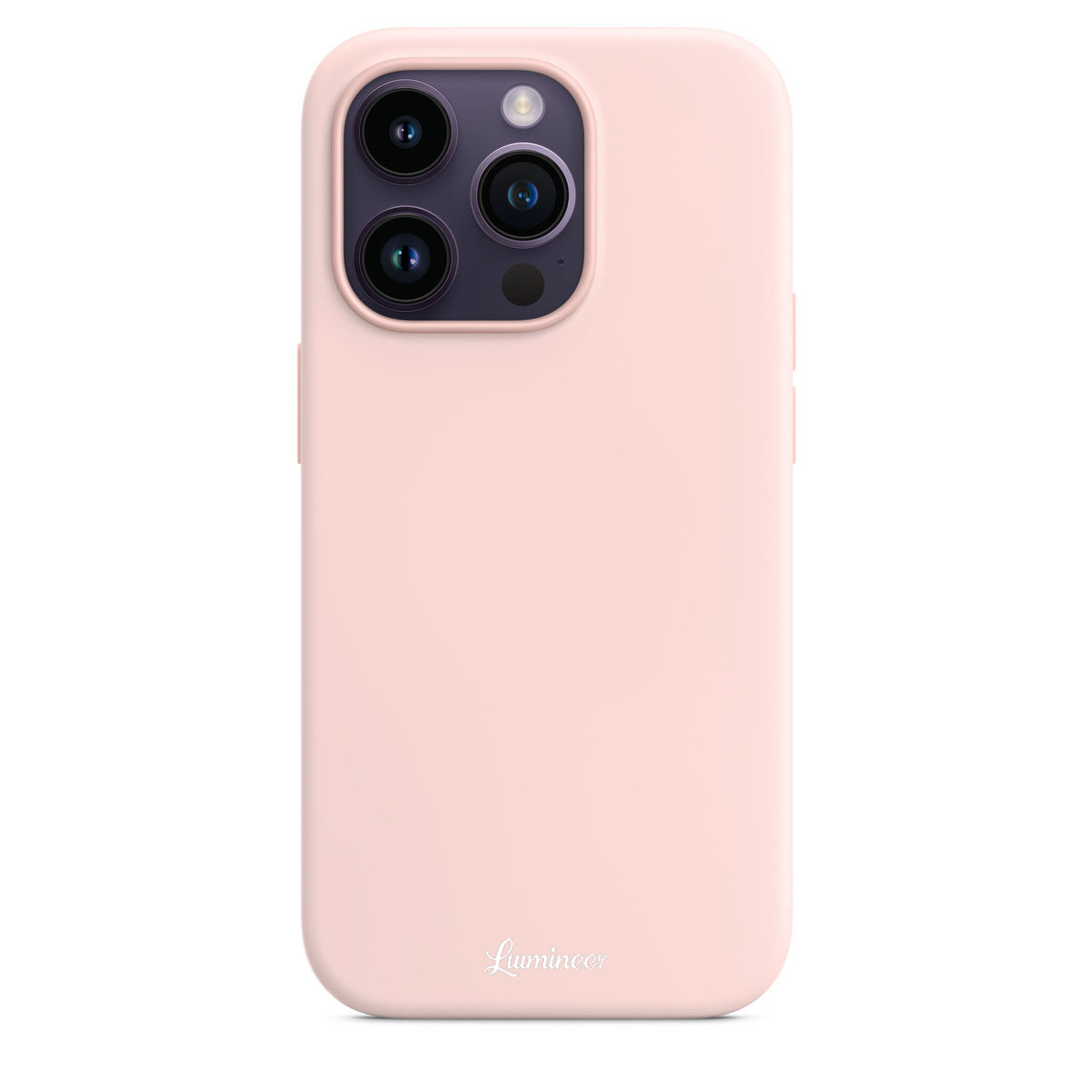 Lumineer Silikonhülle für iPhone 14 Pro – Rose