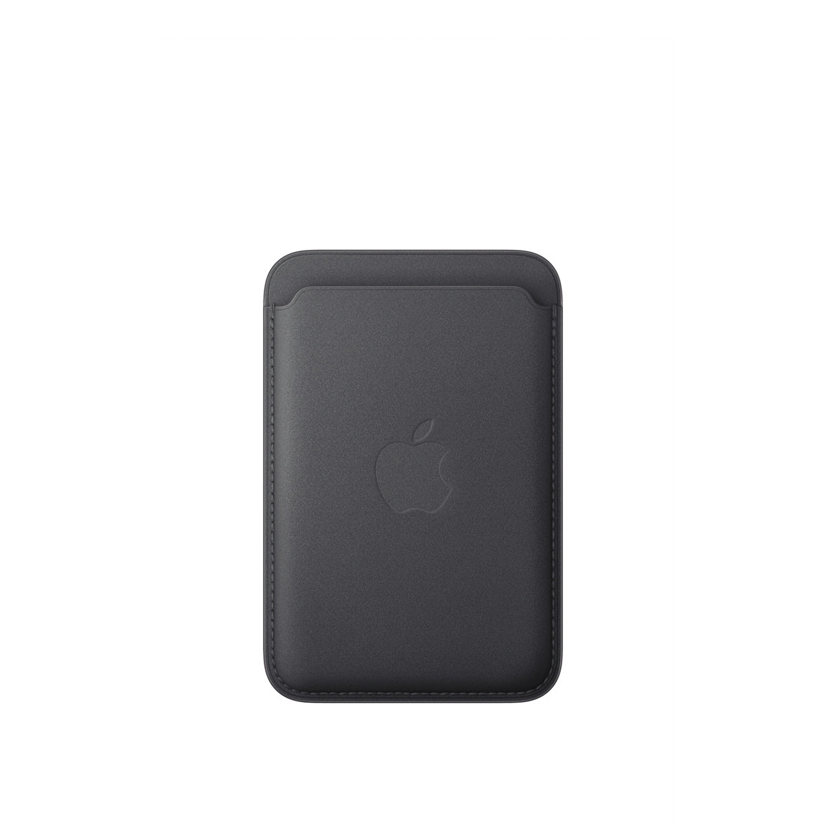 Apple iPhone Feingewebe Wallet MagSafe Schwarz
