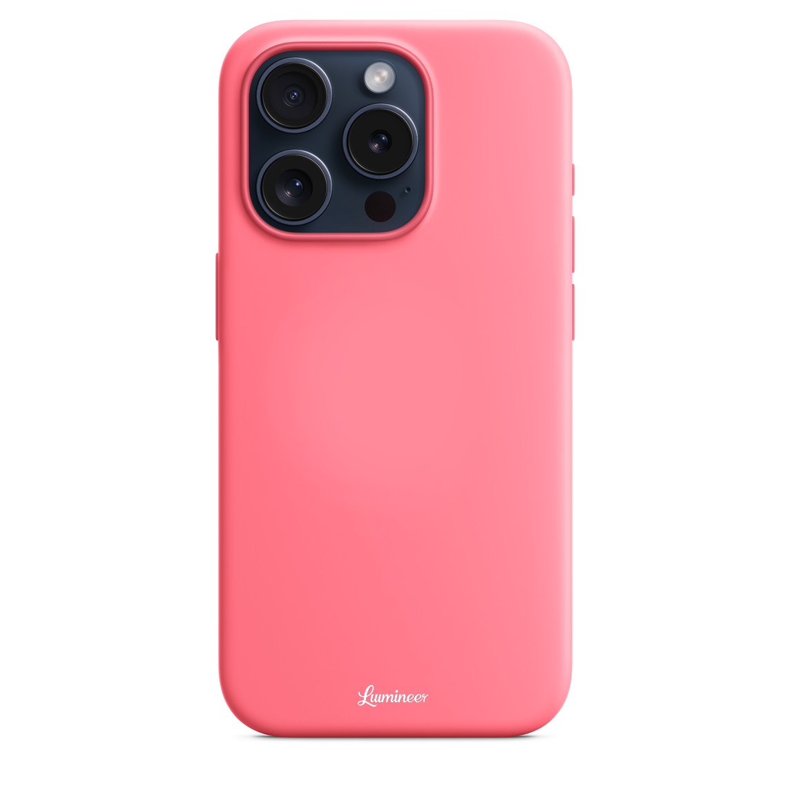 Lumineer Silikonhülle für iPhone 15 Pro – Rose
