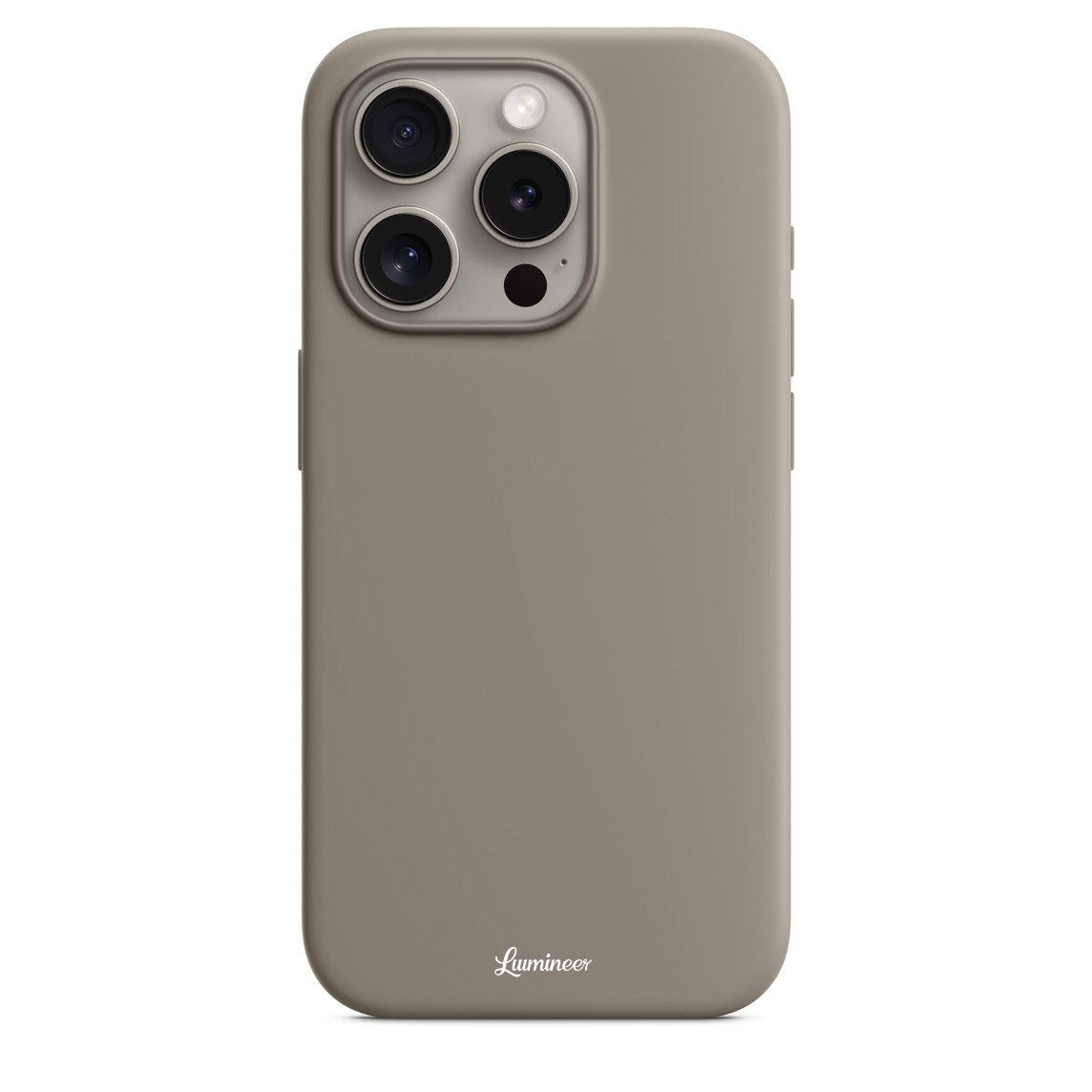 Lumineer Silikonhülle für iPhone 15 Pro – Toffee