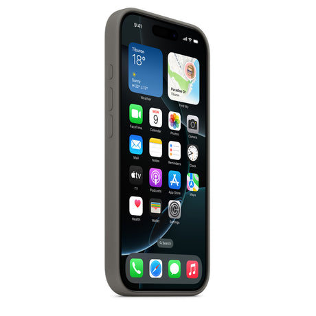 Lumineer Silikonhülle für iPhone 16 Pro – Ash Grey