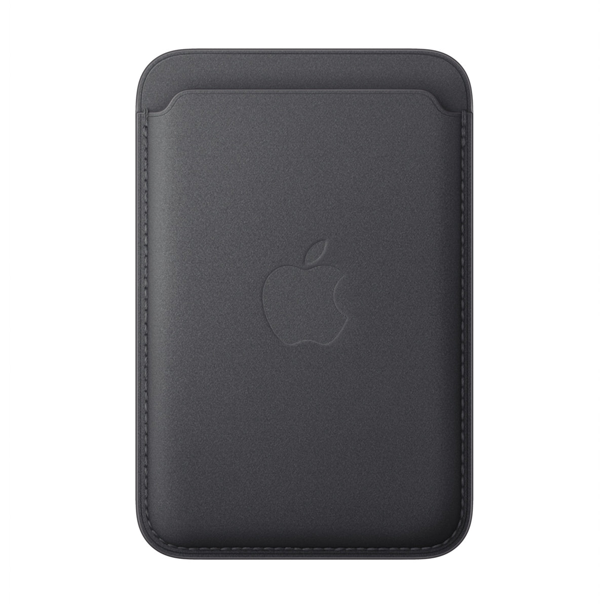Apple iPhone Feingewebe Wallet mit MagSafe Schwarz