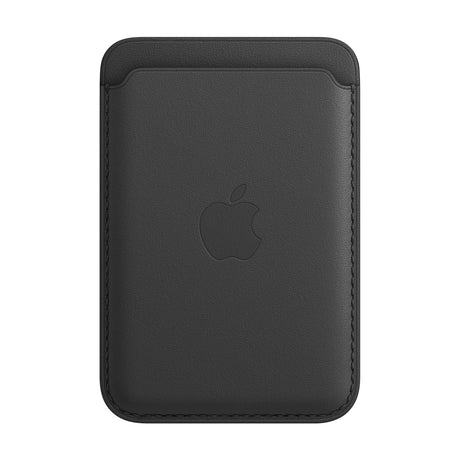Apple iPhone Leder Wallet mit MagSafe Schwarz