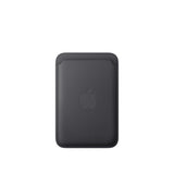 Apple iPhone Feingewebe Wallet MagSafe Schwarz