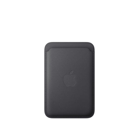 Apple iPhone Feingewebe Wallet MagSafe Schwarz