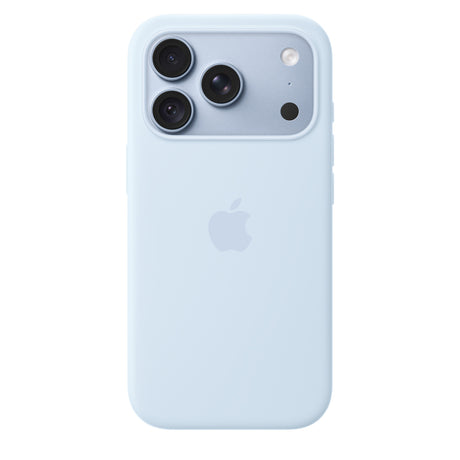 Apple iPhone 18 Pro MagSafe Silikon Hülle Klarblau