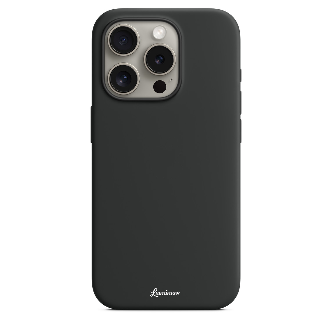 Lumineer Silikonhülle für iPhone 15 Pro – Black