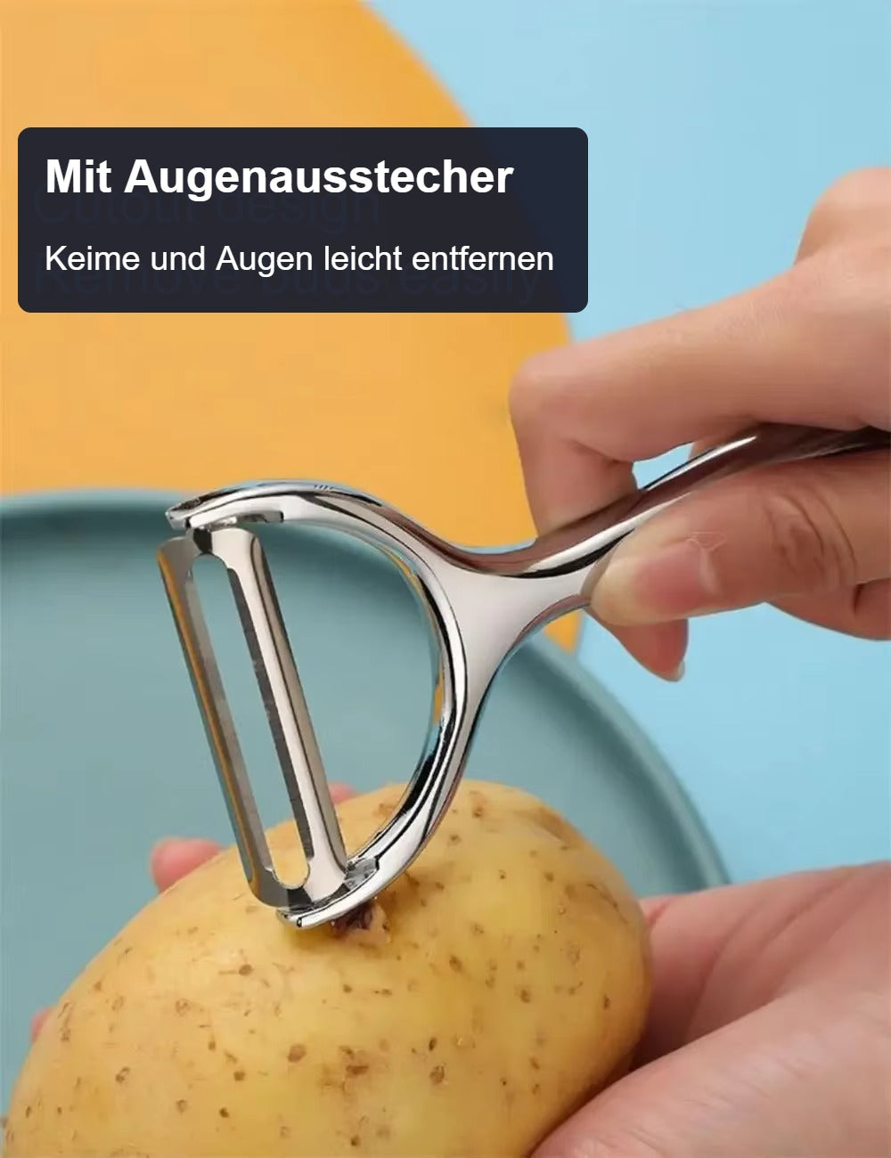 Sparschäler 2er-Set – Y-Schäler und Längsschäler