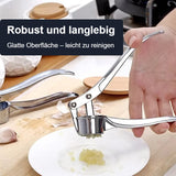 Knoblauchpresse mit langem Hebel – robust und leicht zu reinigen