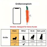 Hundespielzeug Karotte aus Baumwollseil